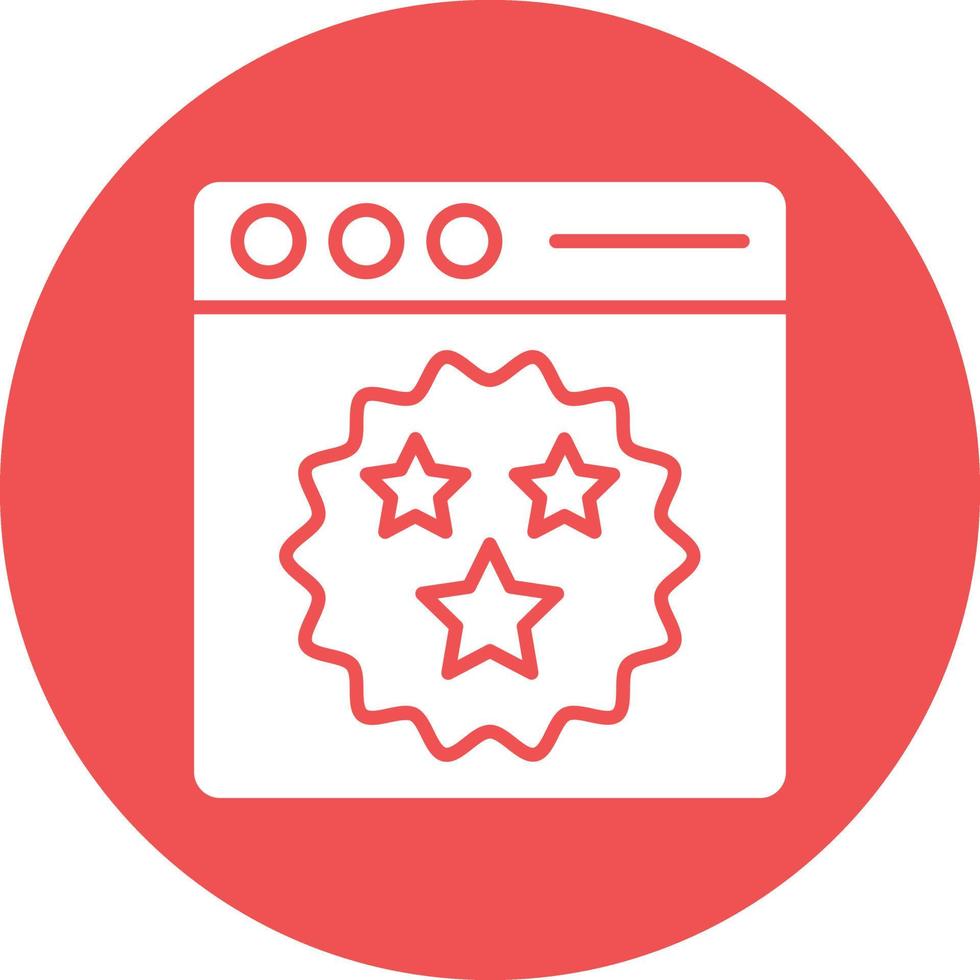 Vector Design Reputation Icon Style