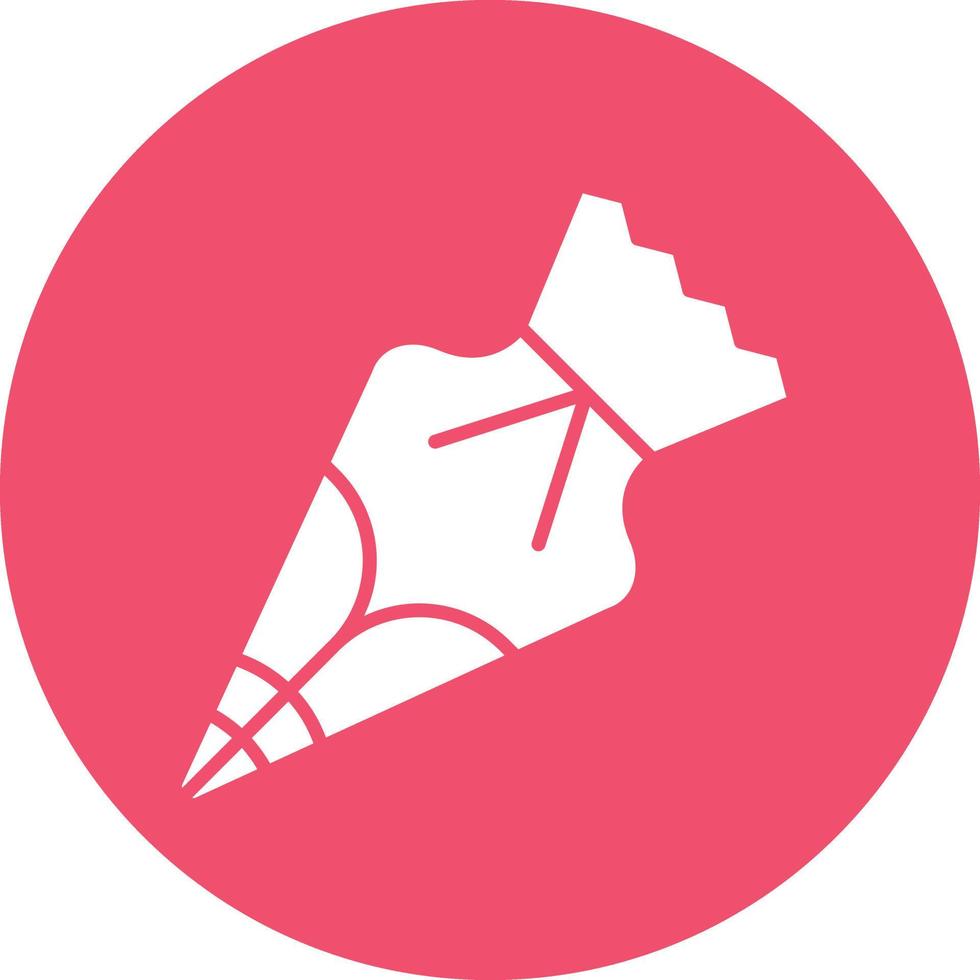 Vector Design Pastry Bag Icon Style