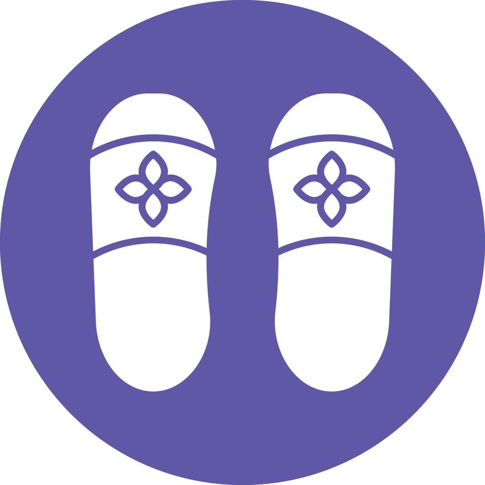 vector diseño zapatillas icono estilo
