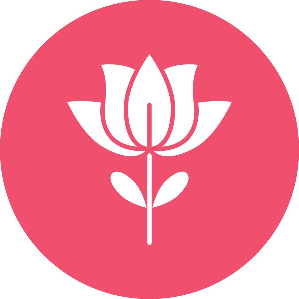 Vector Design Tulip Icon Style