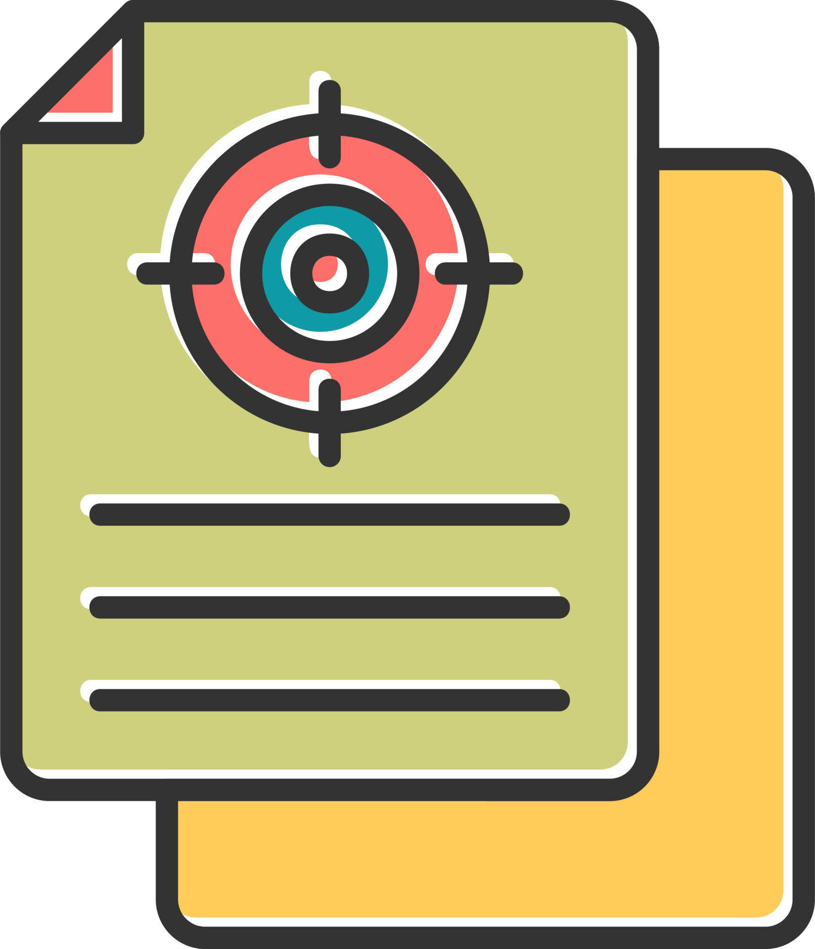 Objective Vector Icon 22634038 Vector Art at Vecteezy