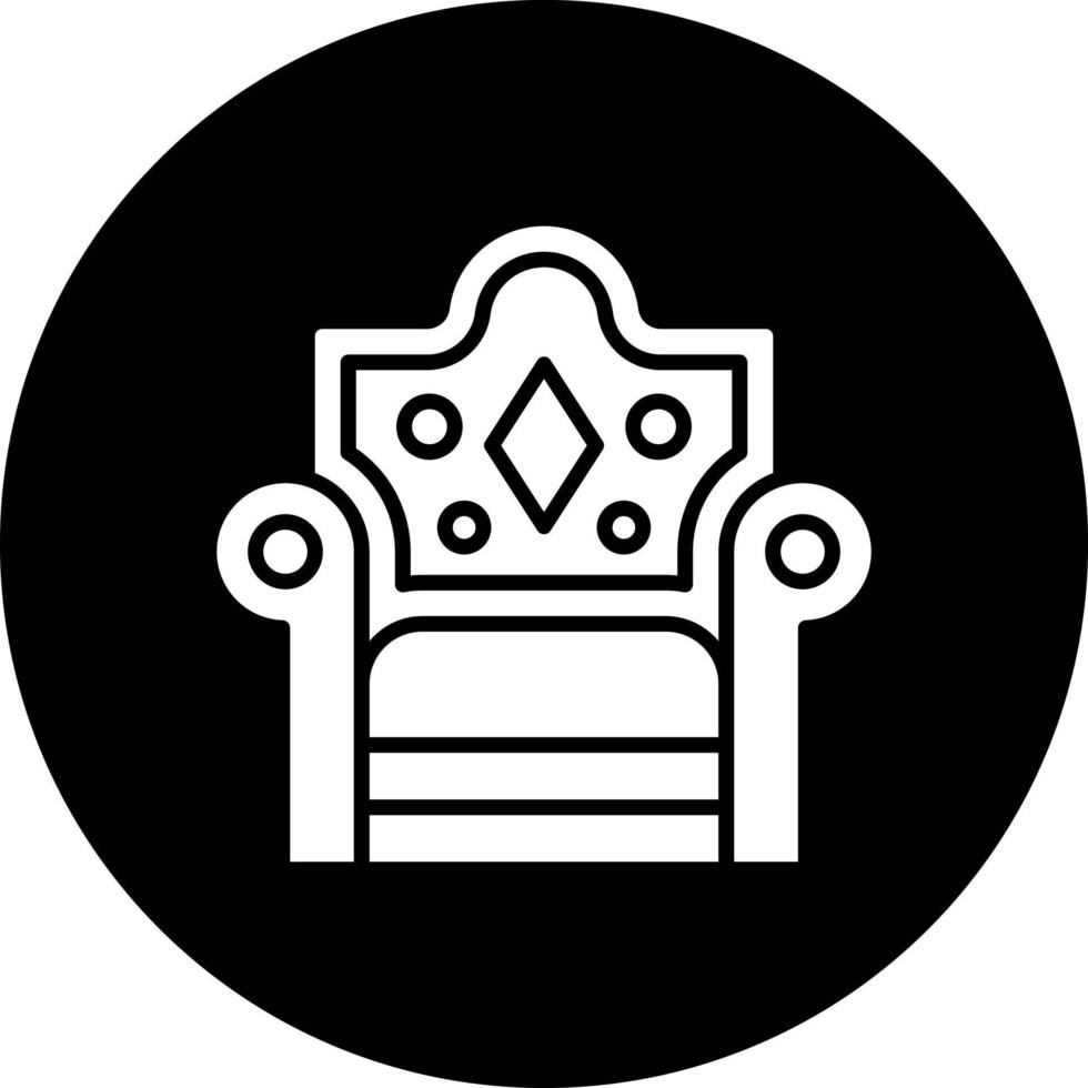 Throne Vector Icon Style