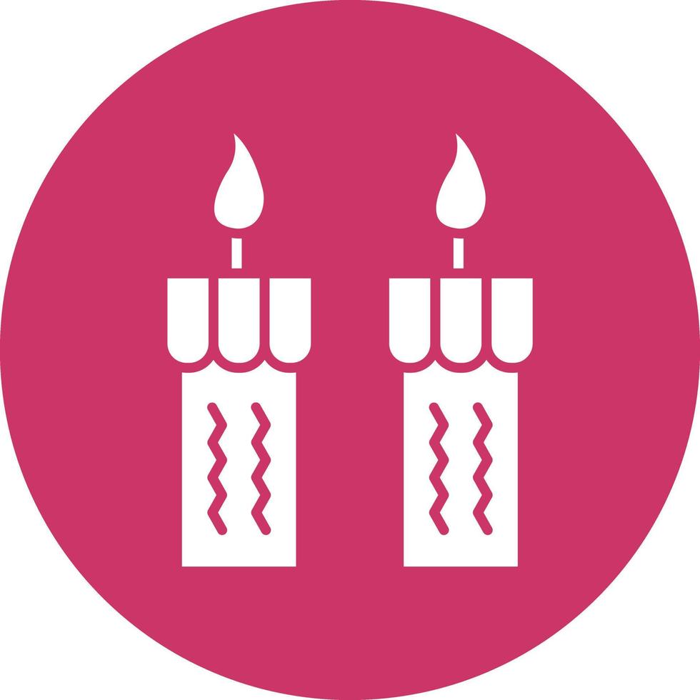 Vector Design Candles Icon Style