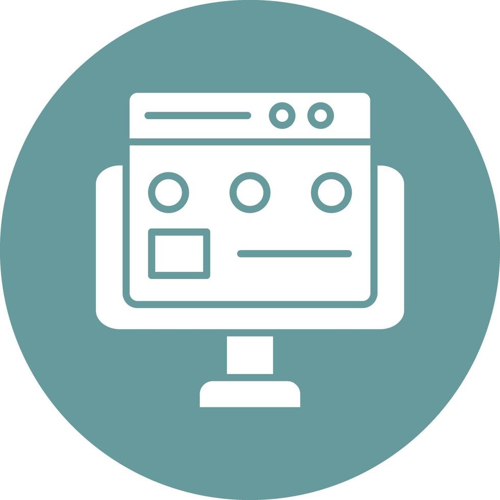 Vector Design Landing Page Icon Style