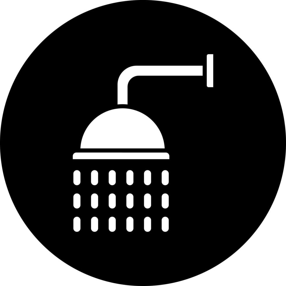 ducha vector icono estilo