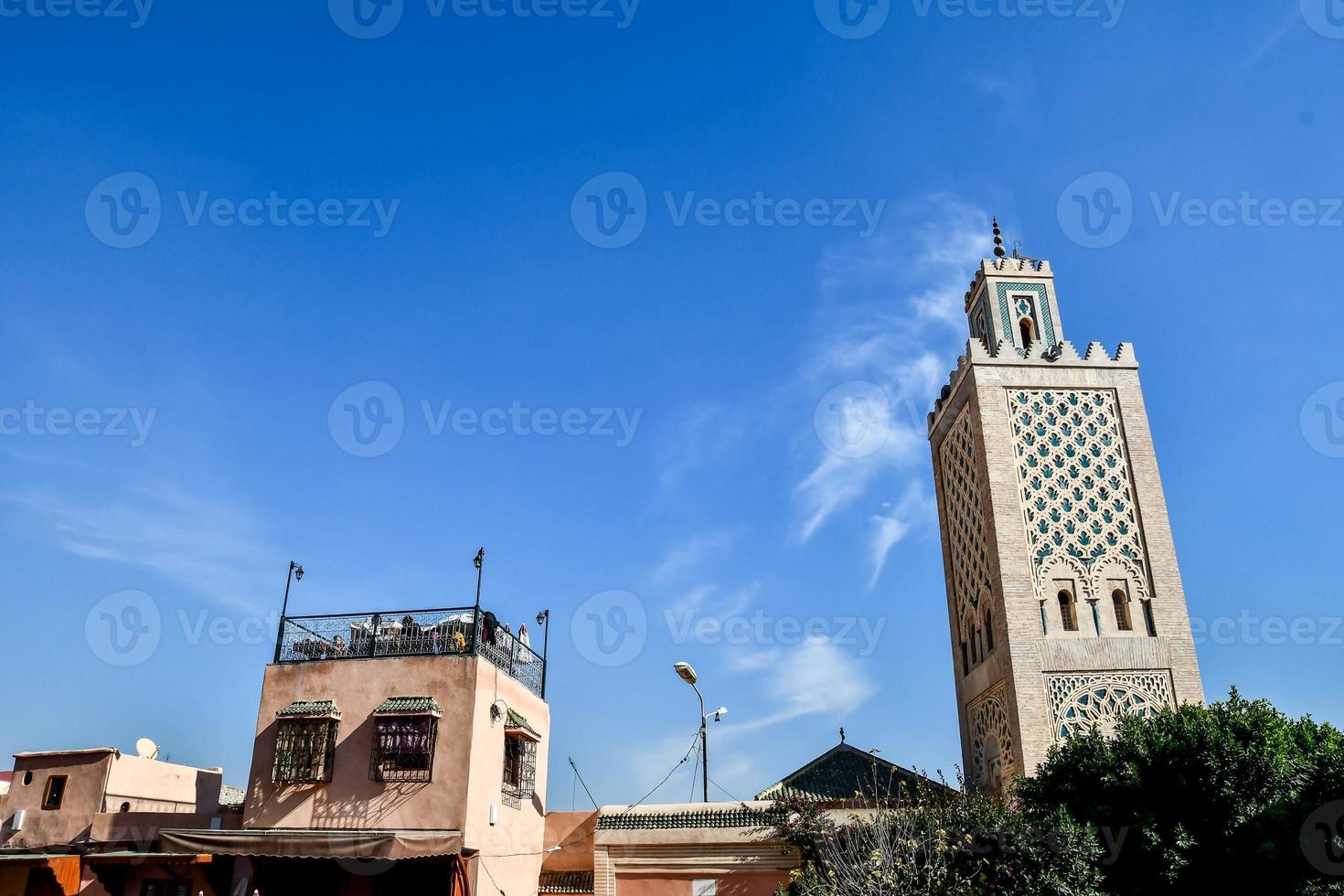 Buildings in the city photo