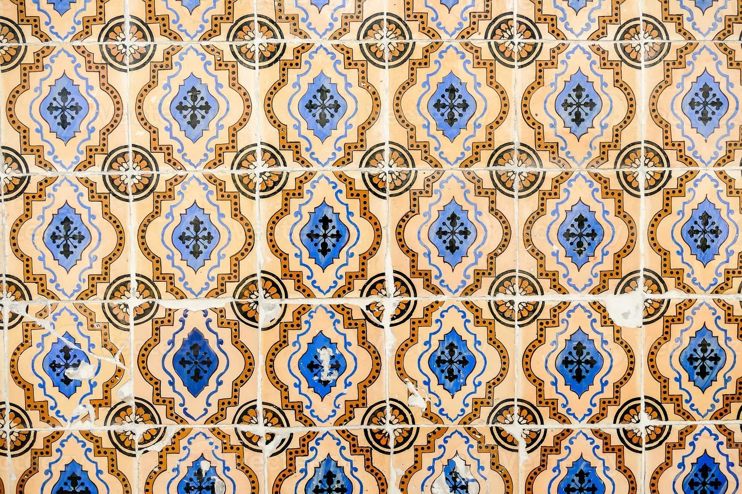 Ornate tile pattern photo