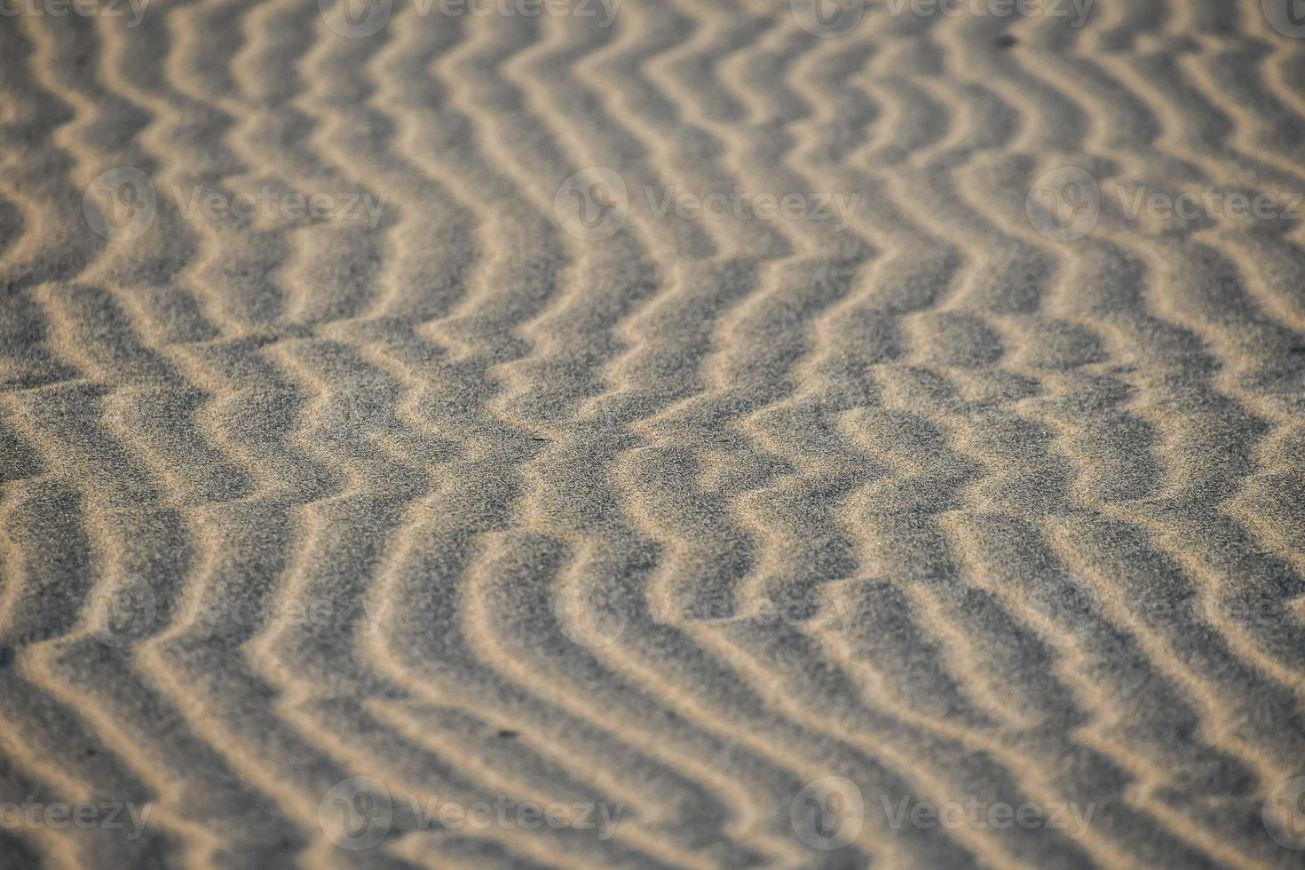 Waves in the sand photo