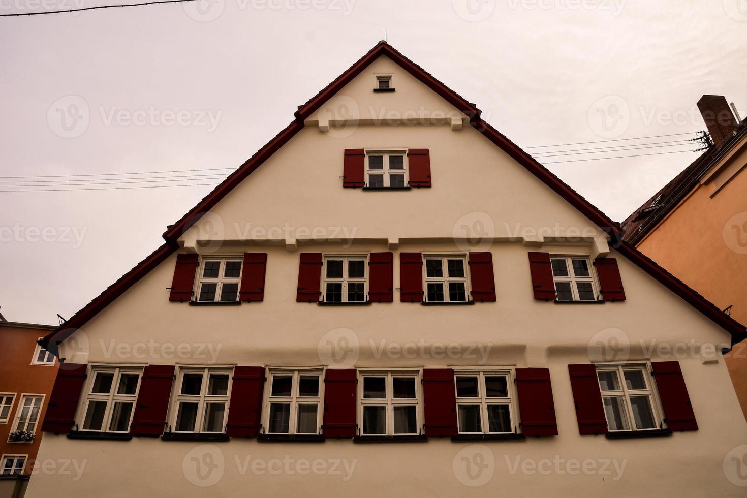 Buildings in the city photo