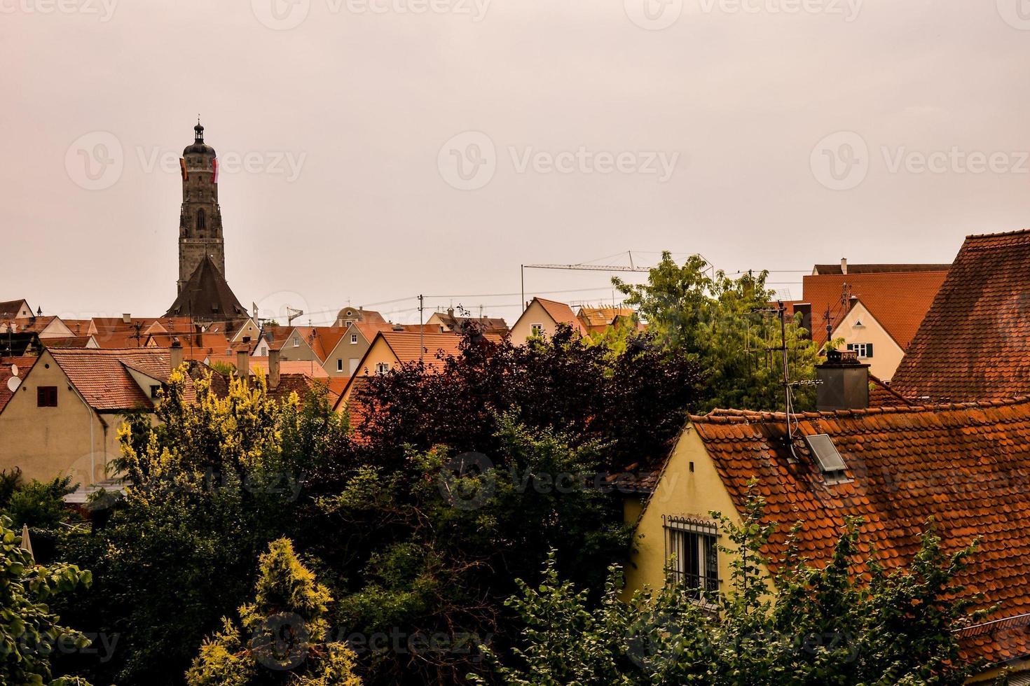 Buildings in the city photo