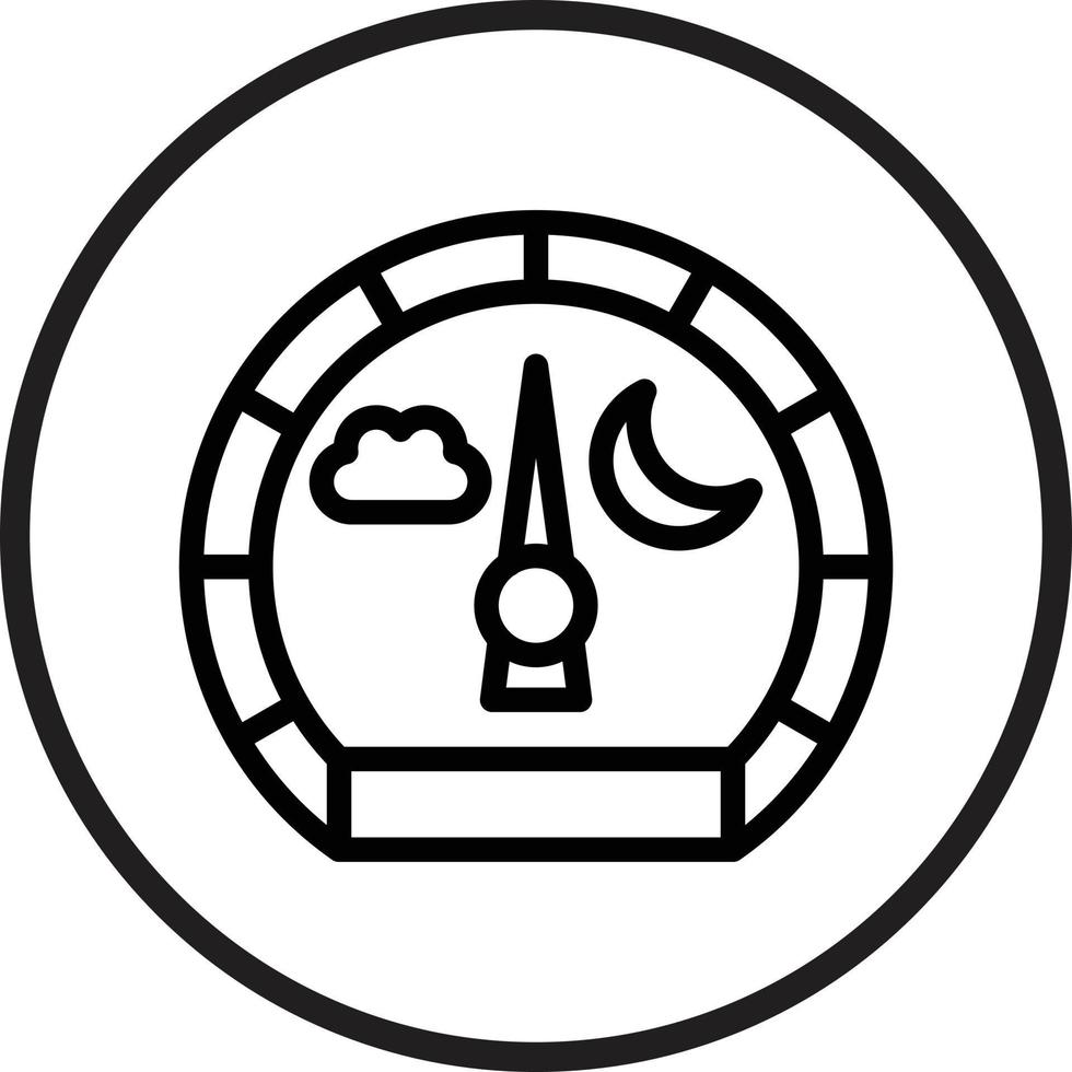 Barometer Vector Icon Style