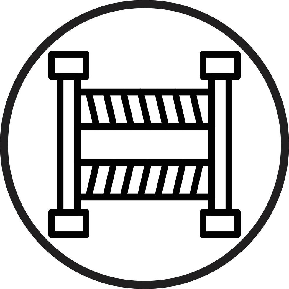 Barrier Vector Icon Style