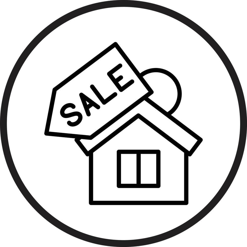 House Sale Vector Icon Style 22634976 Vector Art at Vecteezy