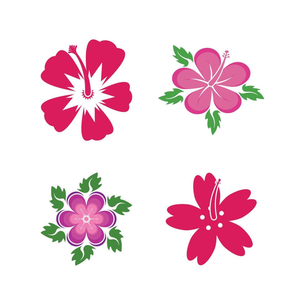 Flower vector icon design