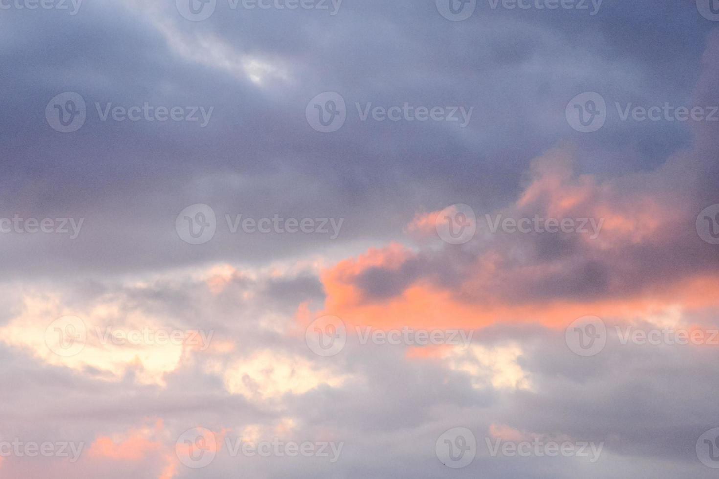 cielo con nubes foto