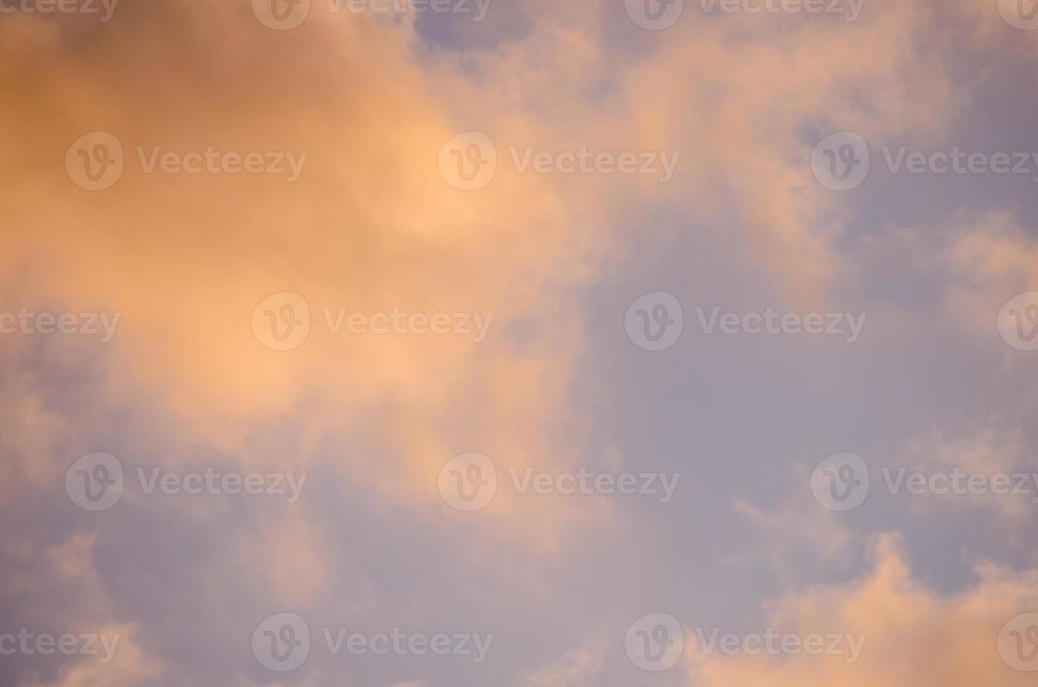 Sky with clouds photo