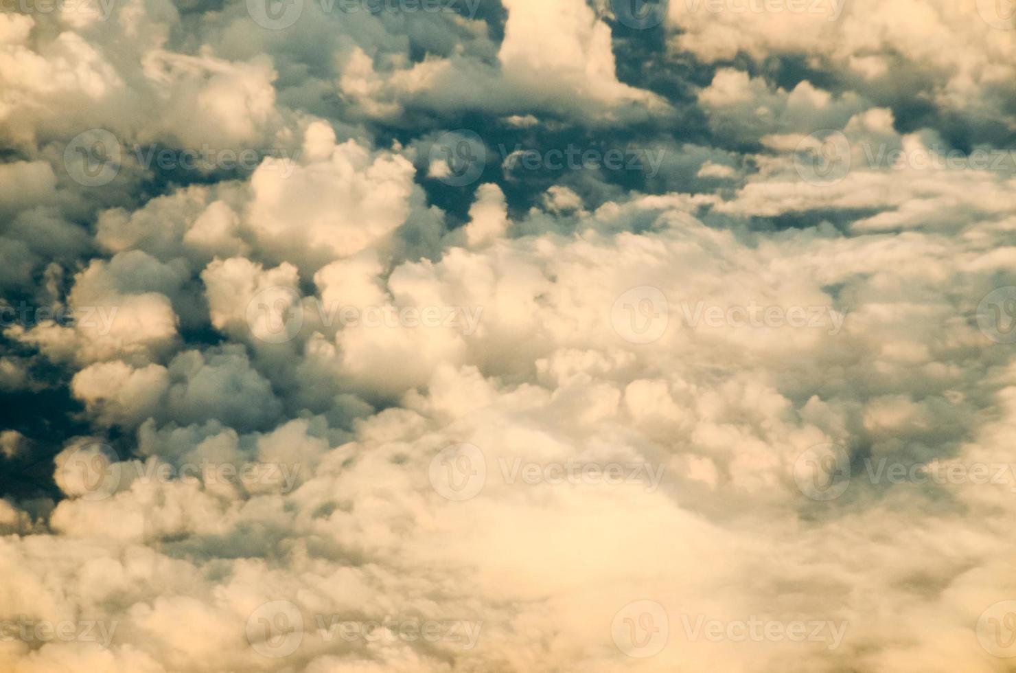 Sky with clouds photo