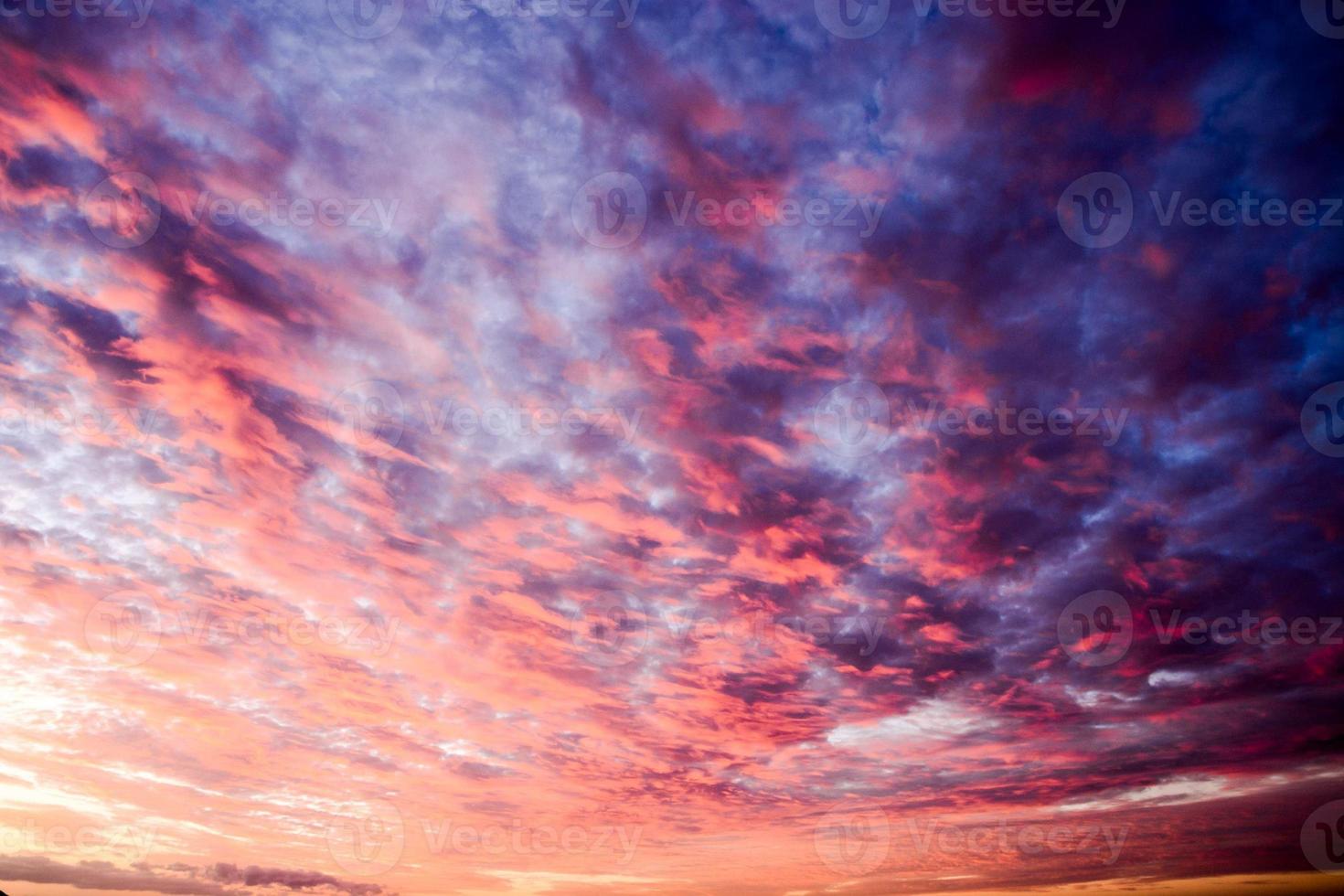 Sky with clouds photo