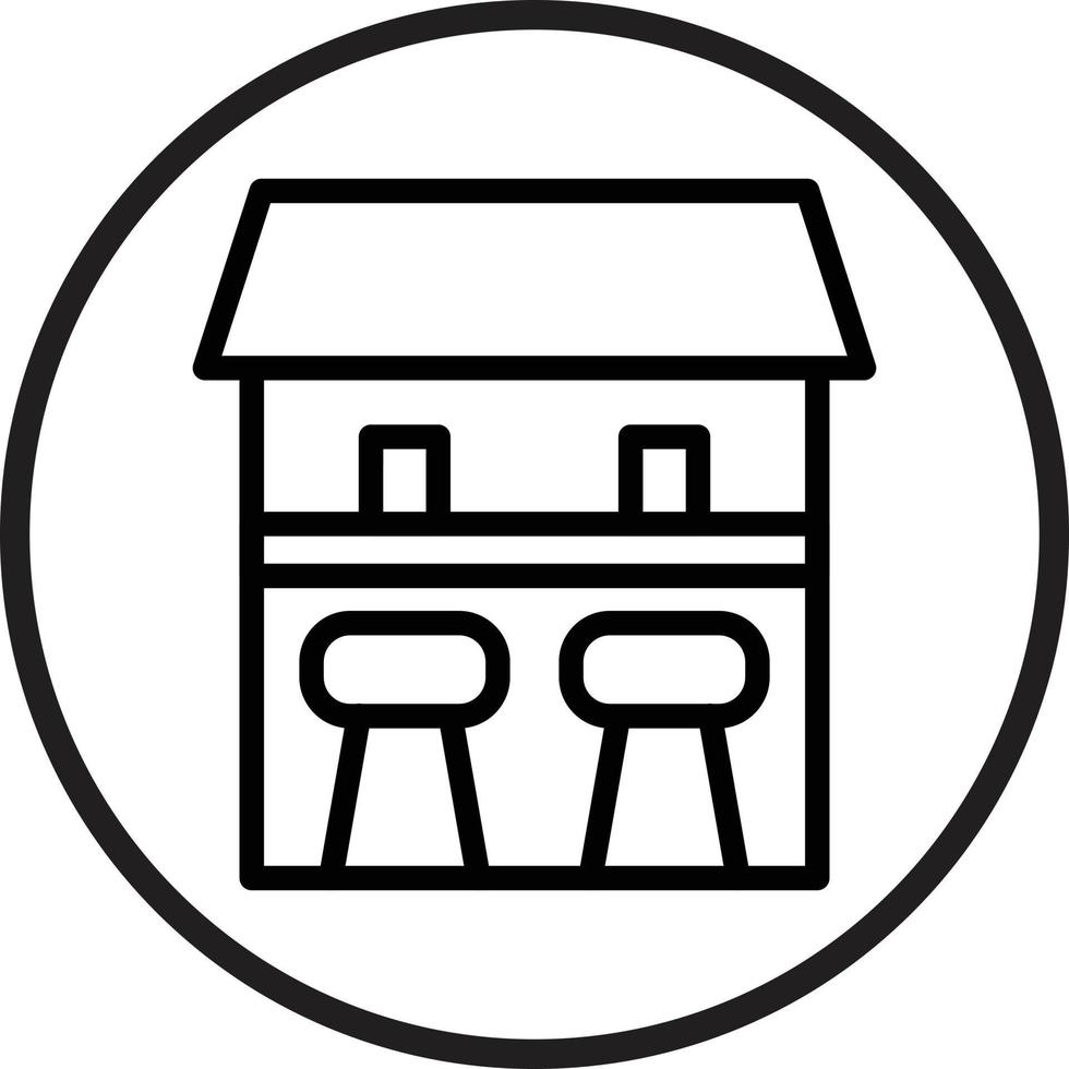 Bar Counter Vector Icon Style