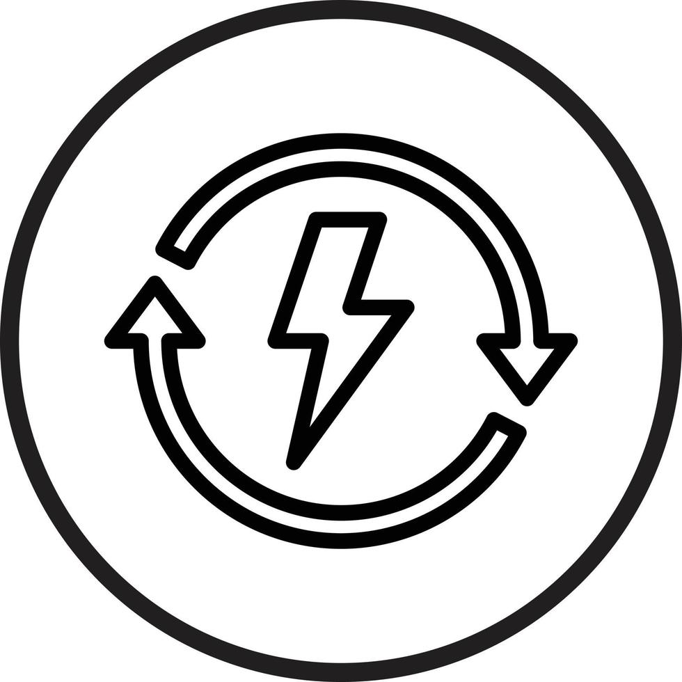 Renewable Energy Vector Icon Style