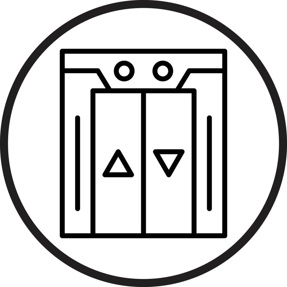 Lift Vector Icon Style