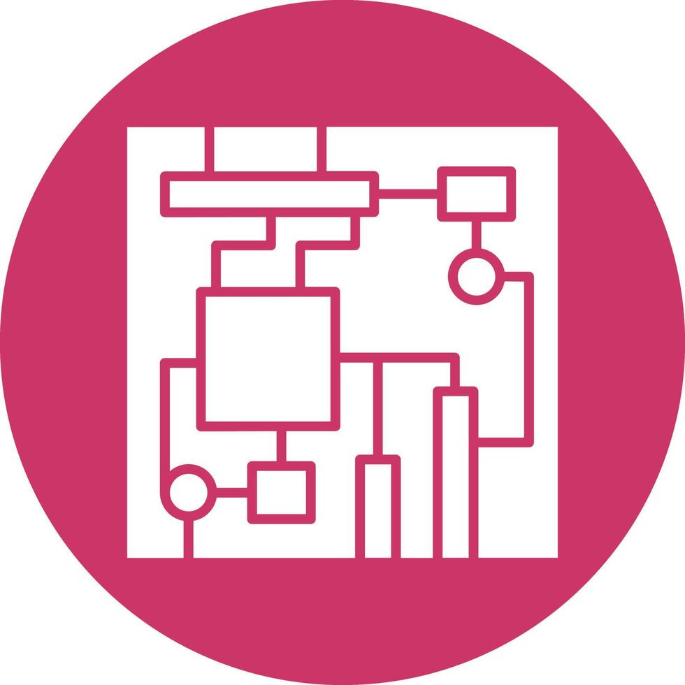 Vector Design Motherboard Icon Style