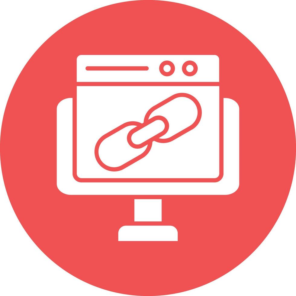 Vector Design Backlink Icon Style