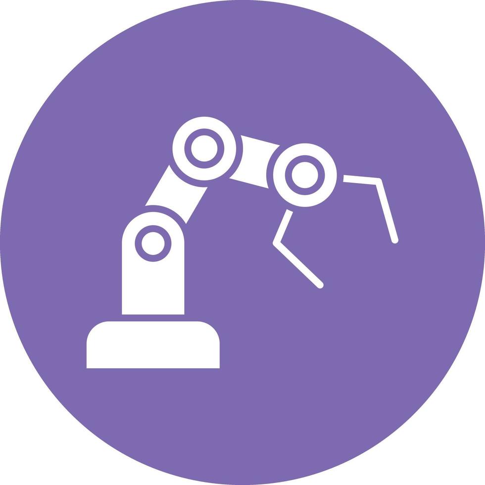 Vector Design Mechanical Arm Icon Style