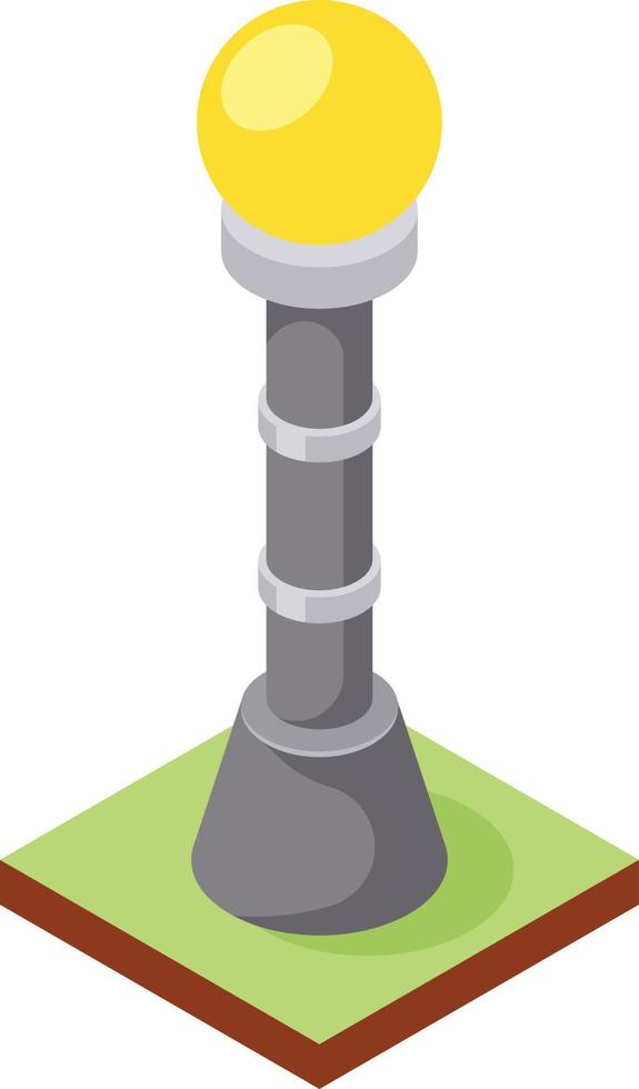 Vector Image Of A Street Lamp Icon