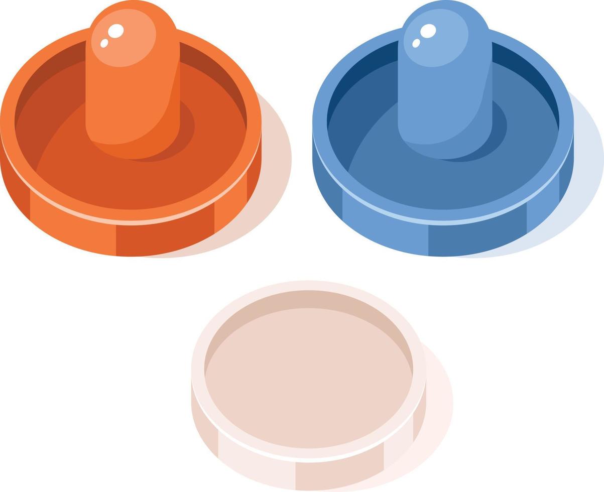 Vector Image Of Air Hockey Puck