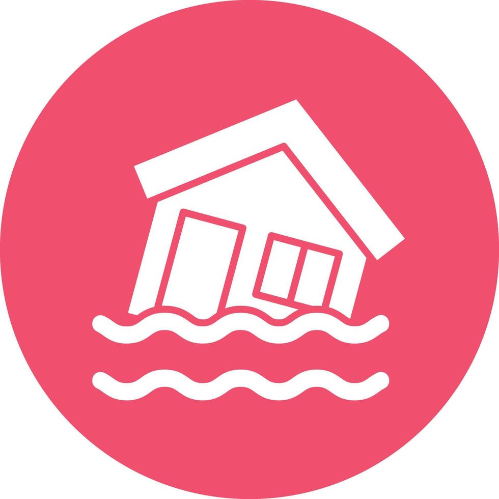 Vector Design Flood Icon Style