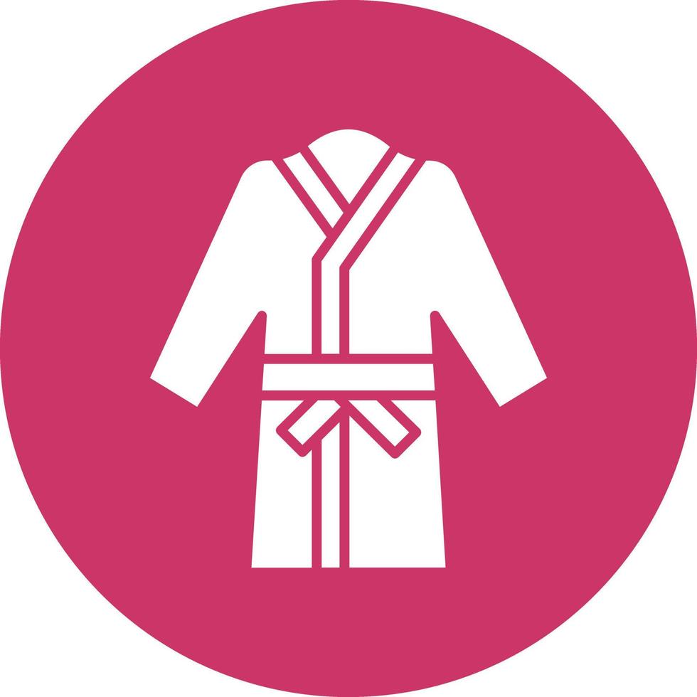 Vector Design Bathrobe Icon Style