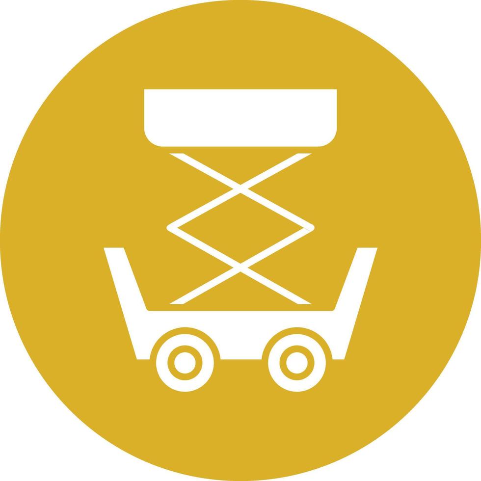 Vector Design Scissor Lift Icon Style