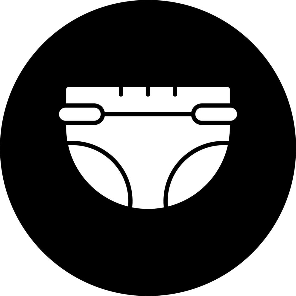 Diaper Vector Icon Style