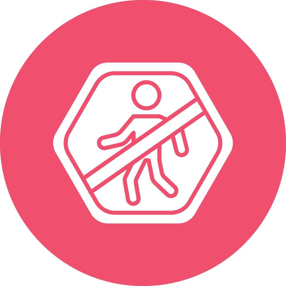 Vector Design No Entry Icon Style