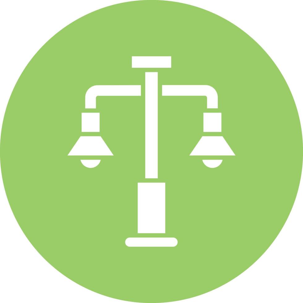 Vector Design Street Lights Icon Style