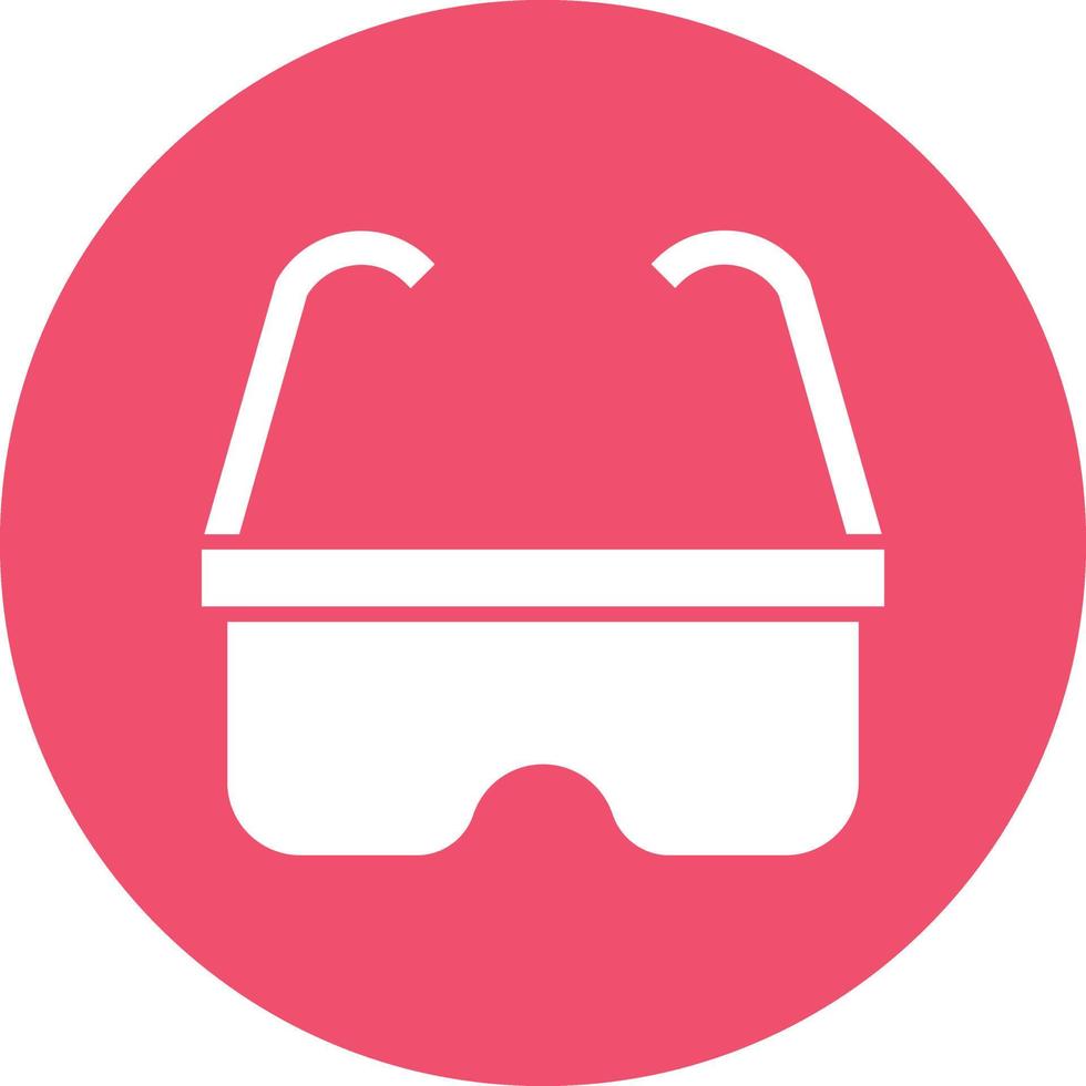 Vector Design Safety Glasses Icon Style