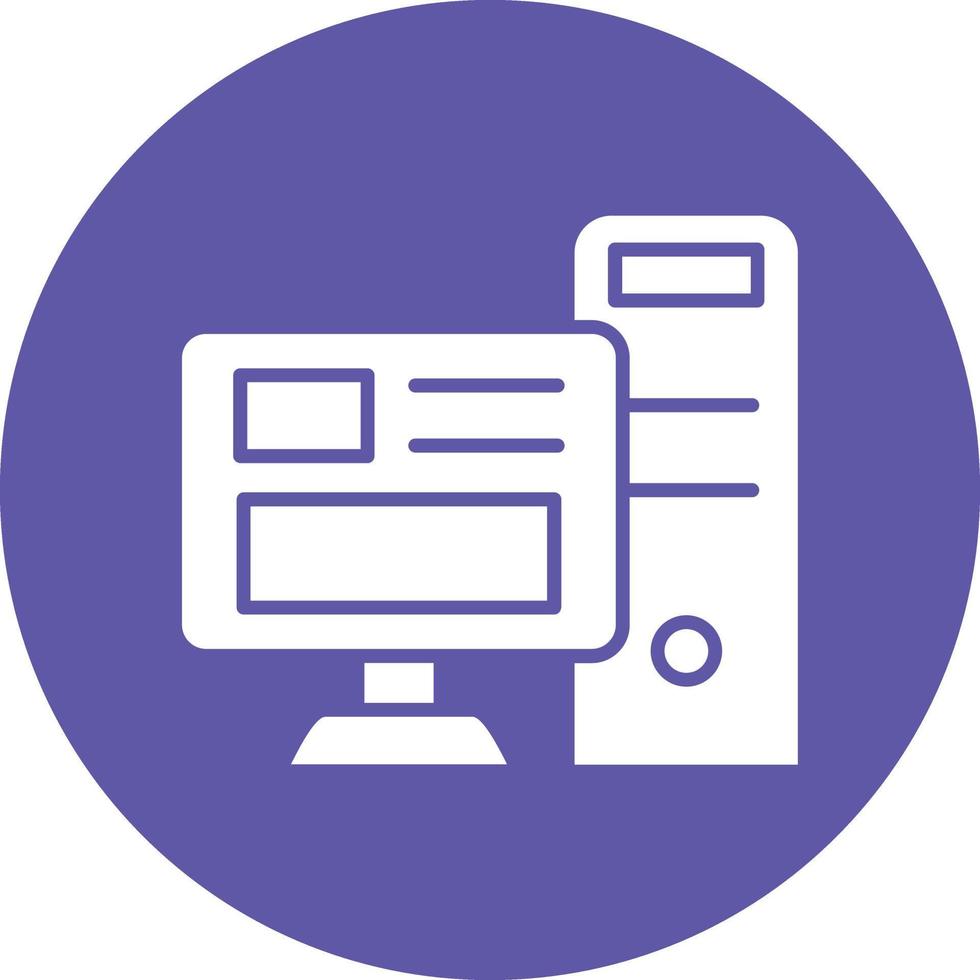 Vector Design Computer Icon Style
