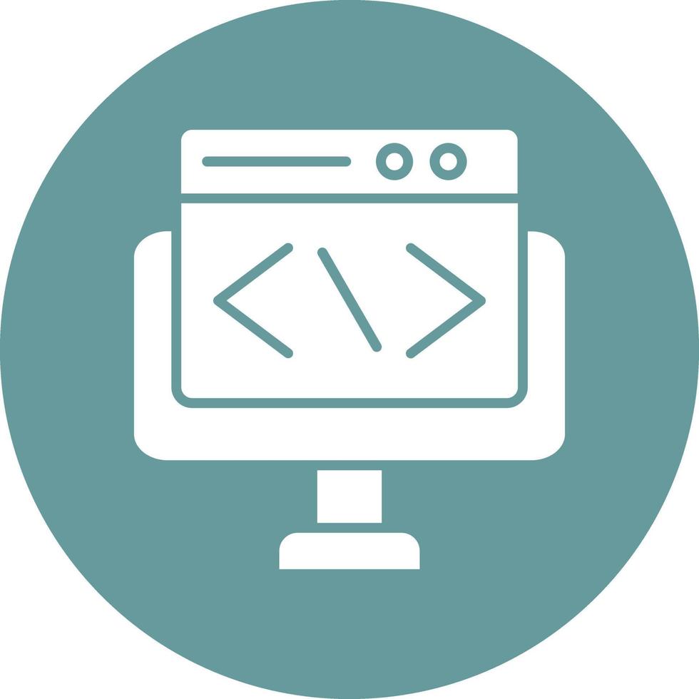 Vector Design Web Development Icon Style