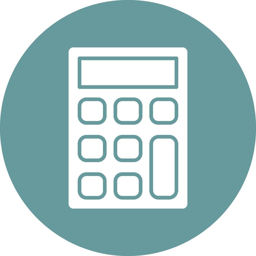 Vector Design Calculator Icon Style