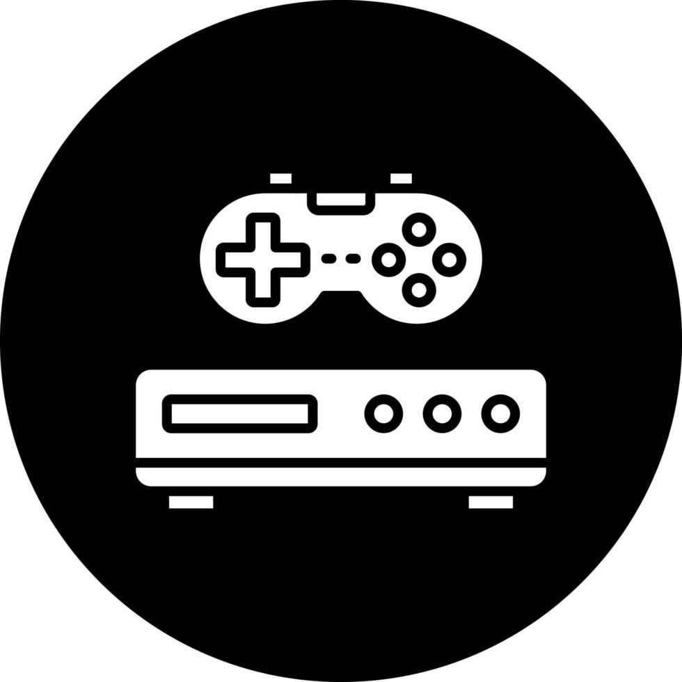 Game Console Vector Icon Style