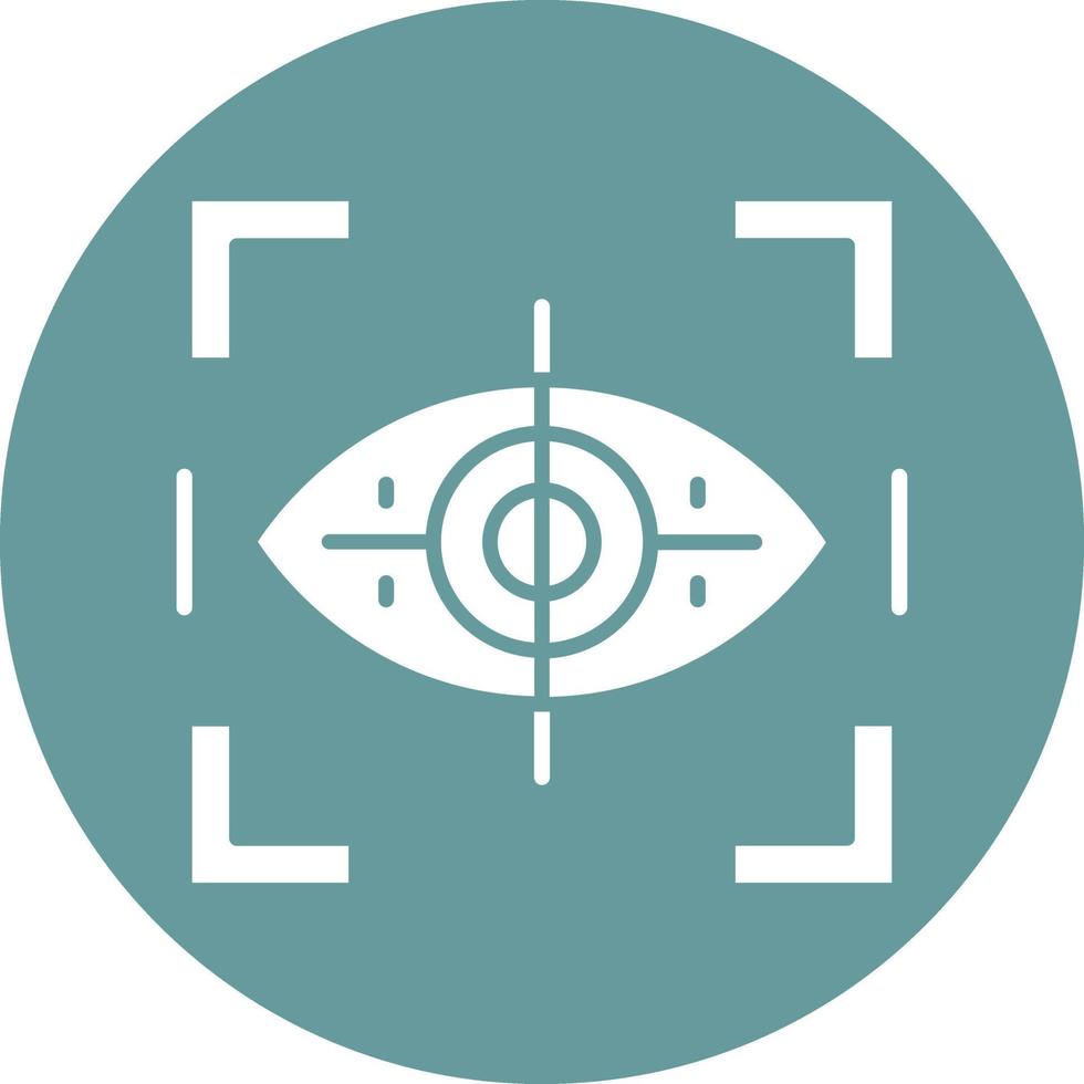 Vector Design Eye Tracking Icon Style