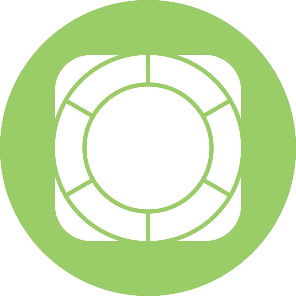 Vector Design Life Raft Icon Style