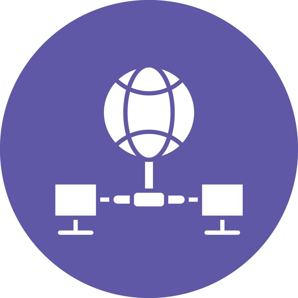 Vector Design Global Network Icon Style
