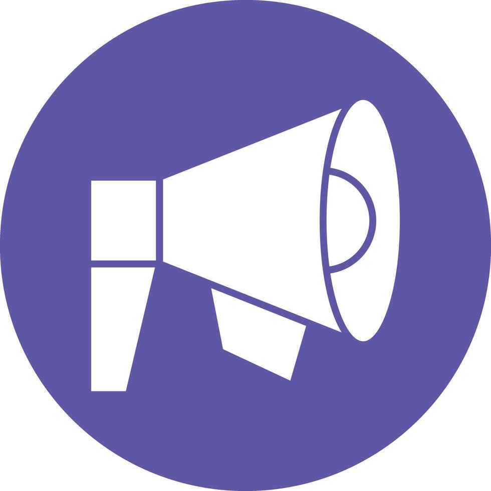 Vector Design Megaphone Icon Style