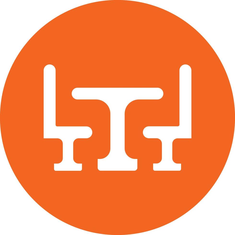 Vector Design Dining Table Icon Style