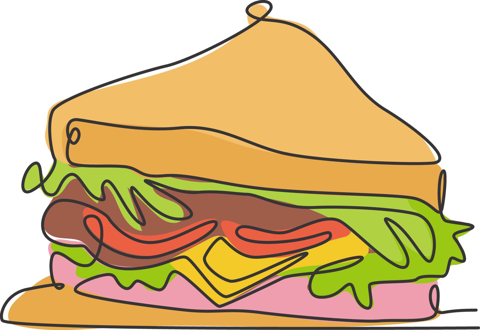 one-continuous-line-drawing-of-fresh-delicious-american-sandwich