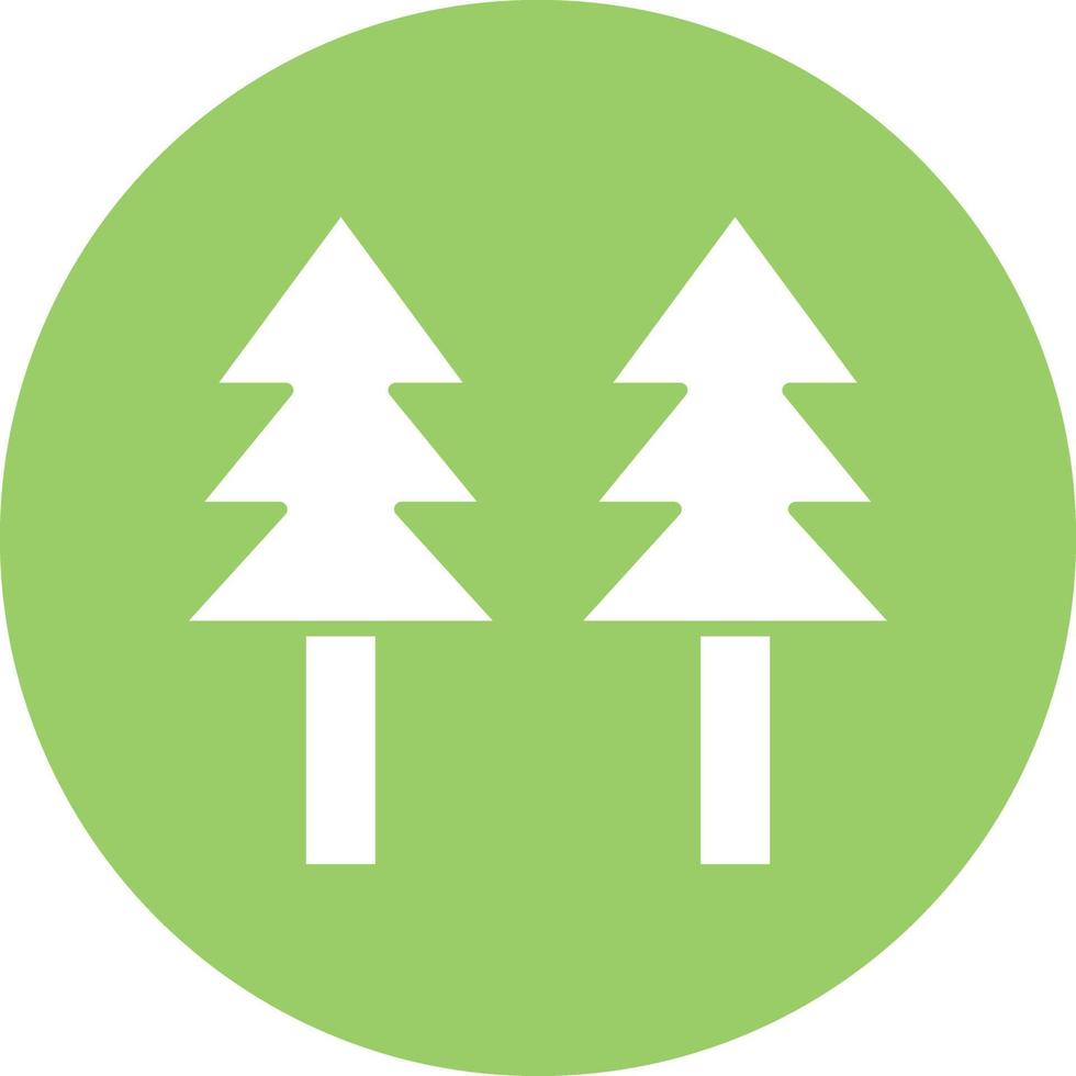 Vector Design Pine Tree Icon Style