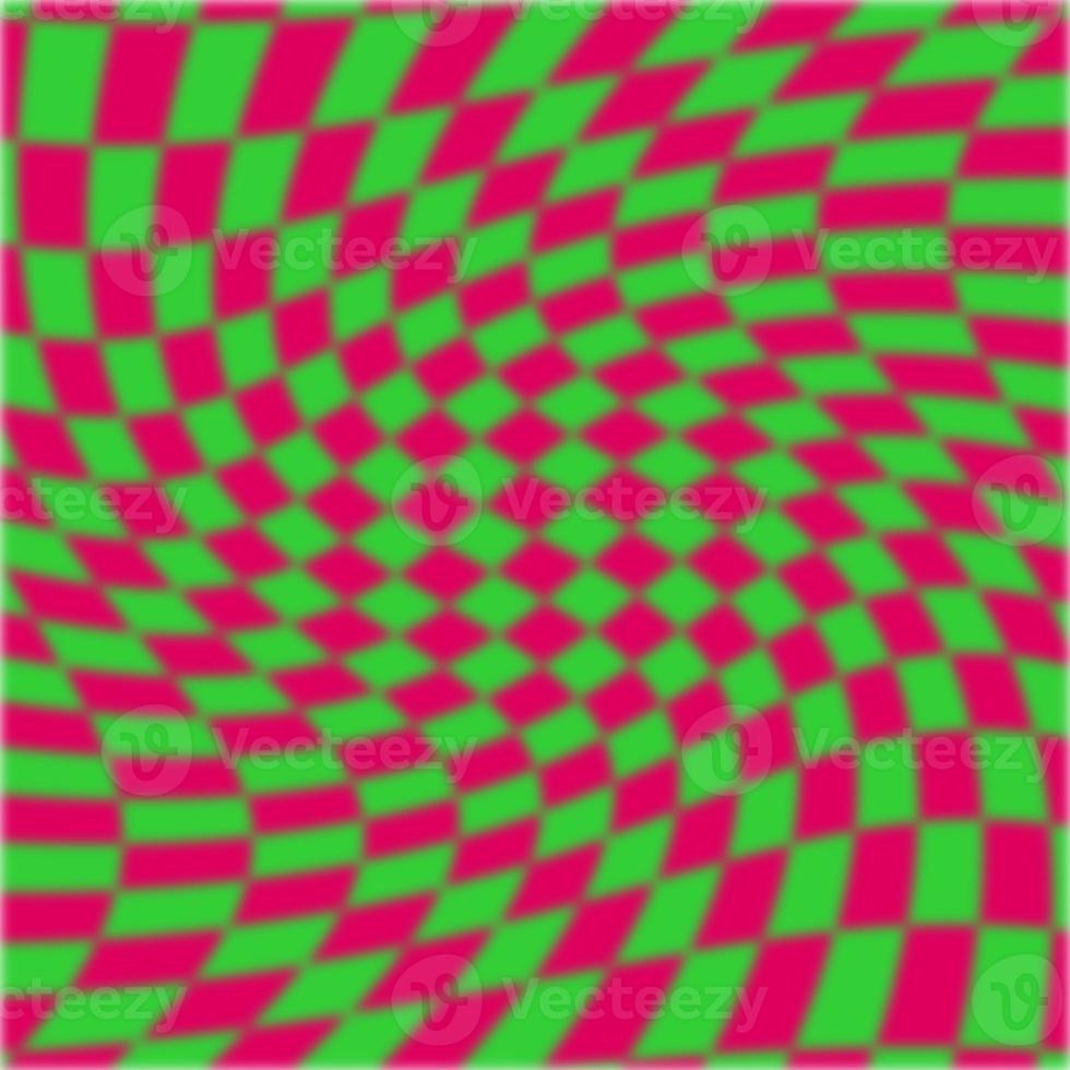 psychedelic geometric pattern with squares photo