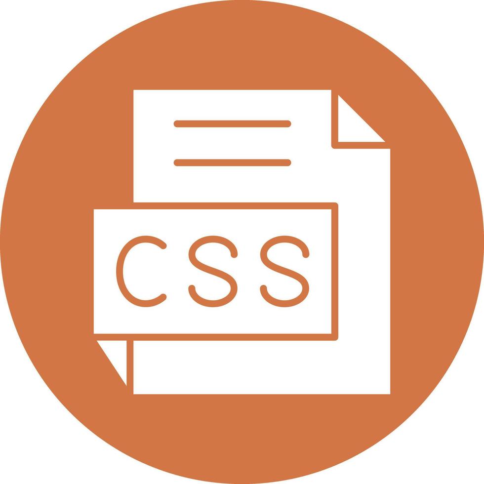 Vector Design CSS Icon Style